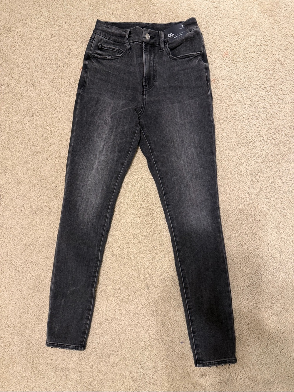 NWT Express FlexX High Rise Skinny Jeans Black S 0 2 4